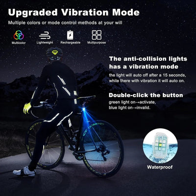 2Pcs Car and Bike Wireless Led Lights with Remote