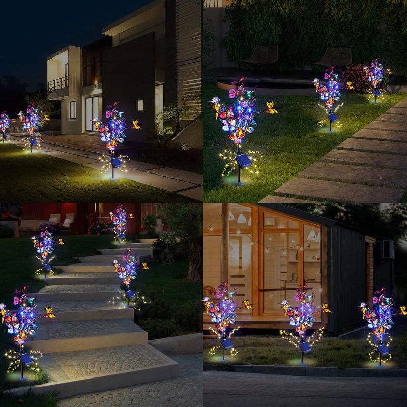 🦋Solar Outdoor Butterfly Lights