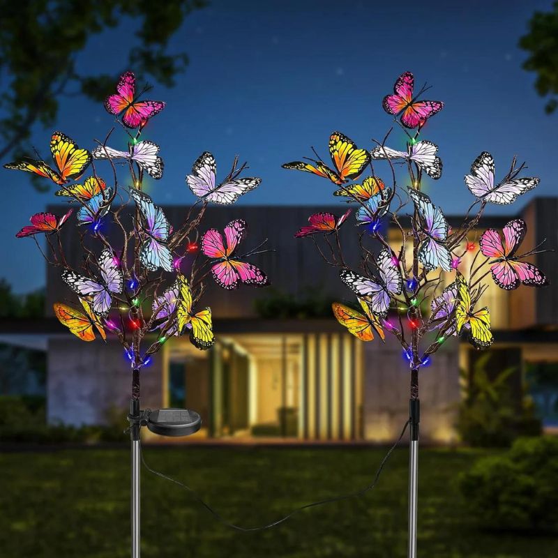 🦋Solar Outdoor Butterfly Lights