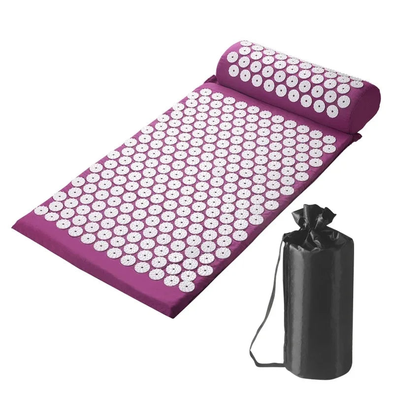 Yoga Acupoint Massage Pad Neck, Back, and Foot Massage