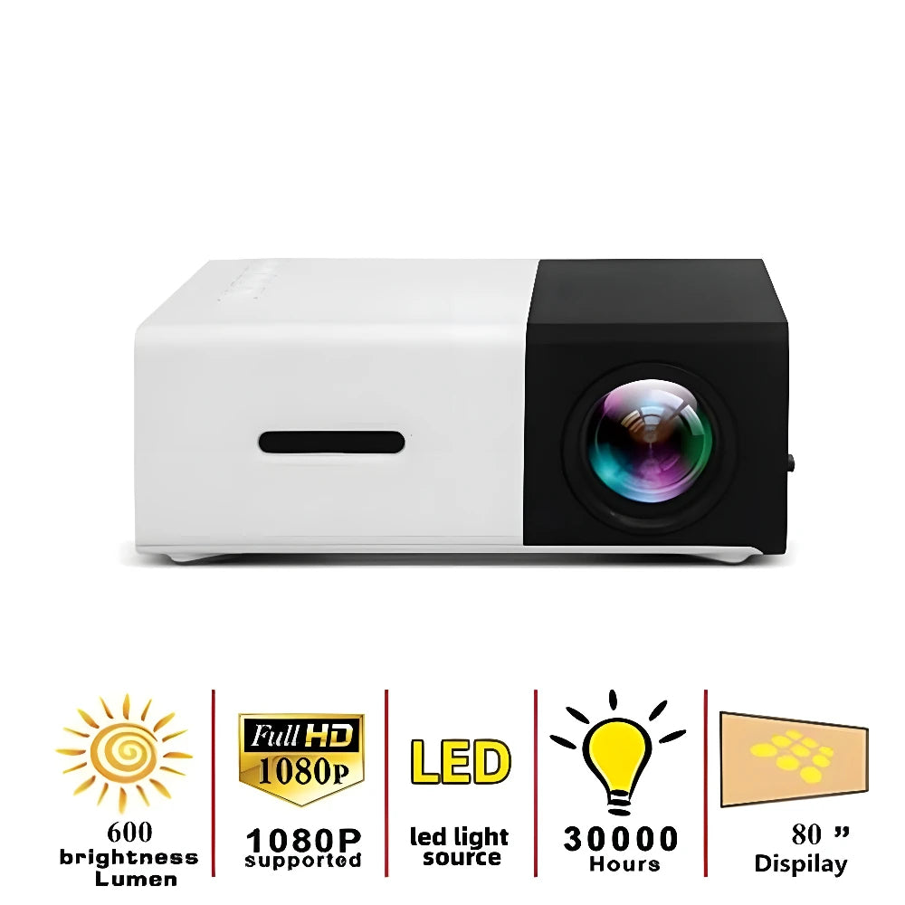 Multimedia HD Mini Projector