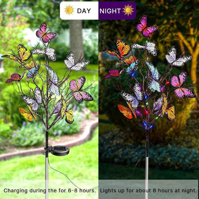 🦋Solar Outdoor Butterfly Lights