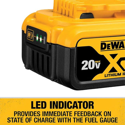 2PACK DEWALT 20V MAX 5.0AH LITHIUM-ION BATTERY DCB205-2