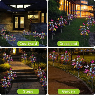 🦋Solar Outdoor Butterfly Lights